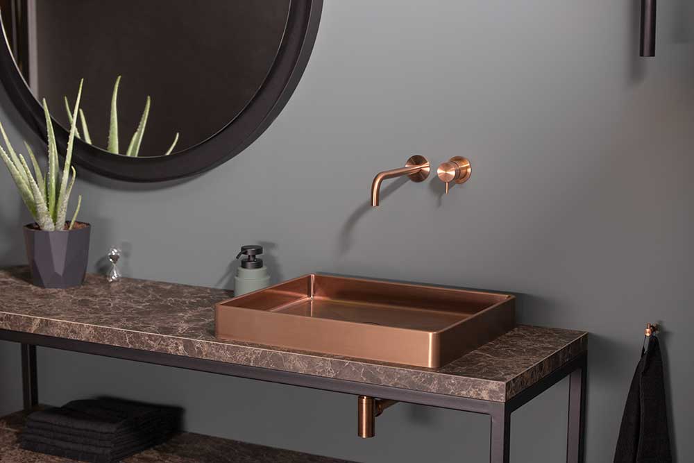 Flow badkamerkraan Qisani Flow badkamerkraan