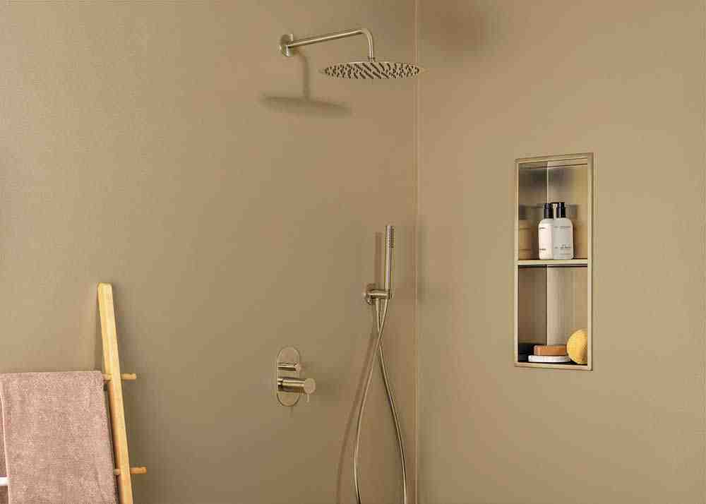 AluSplash wandpaneel badkamer AluSplash wandpaneel badkamer
